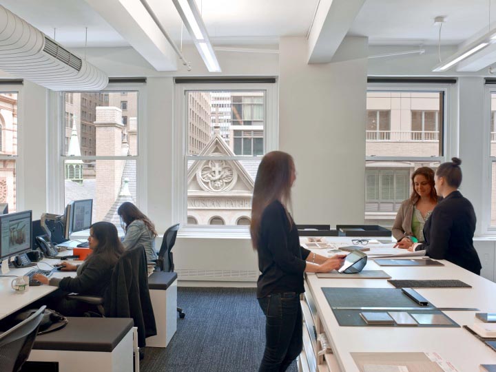 Collaborative spaces - TPG Architecture Offices, New York City