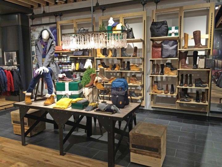 Replanting their roots – Timberland Speciality Store, Mc Lean, Virginia